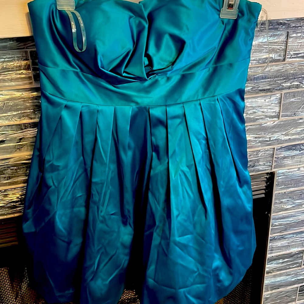 Tube satin dress